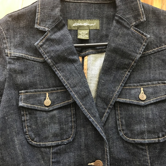 Eddie Bauer jean jacket - Picture 2 of 5